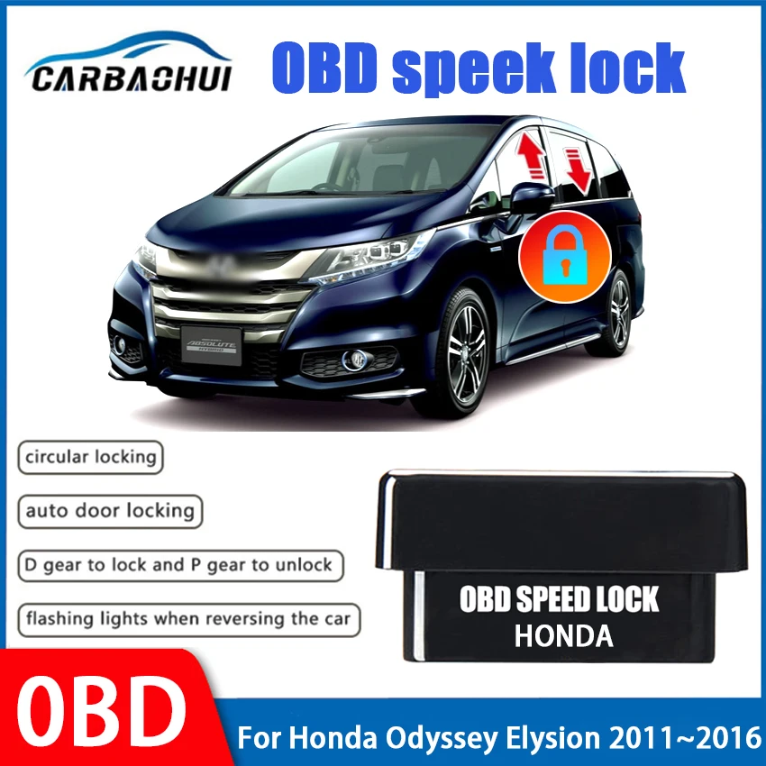 Car OBD Speed Lock and Unlock Device Plug And Play Device Safety For Honda Odyssey Elysion 2011 2012 2013 2014 2015 2016
Car OBD Speed Lock and Unlock Device Plug And Play Device Safety For Honda Odyssey Elysion 2011 2012 2013 2014 2015 2016