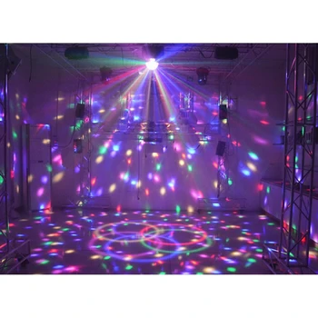9 Color LED Bluetooth Speaker Disco Ball Light With Mp3 Player Prom Laser Party Light 18W DJ Stage Light Laser Projection Lamp
9 Color LED Bluetooth Speaker Disco Ball Light With Mp3 Player Prom Laser Party Light 18W DJ Stage Light Laser Projection Lamp