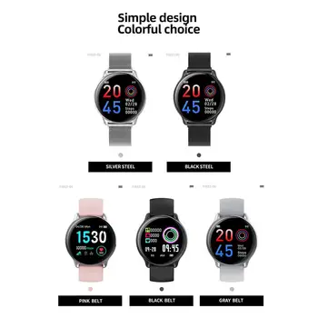 Smart Bracelet Fitness Tracker Watch With Heart Rate Blood Pressure Monitor IP68 Waterproof Bluetooth Bracelet For Women And Men
Smart Bracelet Fitness Tracker Watch With Heart Rate Blood Pressure Monitor IP68 Waterproof Bluetooth Bracelet For Women And Men