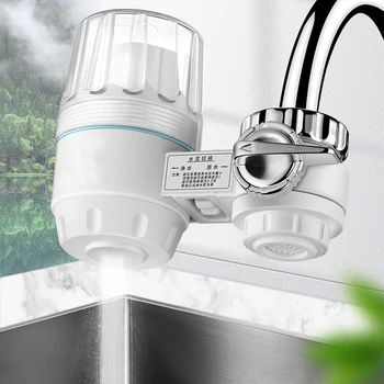 Kitchen Tap Water Purifier Faucet Washable Ceramic Percolator Mini Water Filters Filtro Rust Bacteria Removal Replacement Filter 
Kitchen Tap Water Purifier Faucet Washable Ceramic Percolator Mini Water Filters Filtro Rust Bacteria Removal Replacement Filter