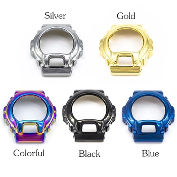 DW6900 Watch Case Bezel 100%Stainless Steel Frame Bracelet Unique Watch Accessories
DW6900 Watch Case Bezel 100%Stainless Steel Frame Bracelet Unique Watch Accessories