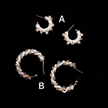 Rhinestone Hoop Earrings For Women 2020 New Circle Earrings Evening Party Jewelry
Rhinestone Hoop Earrings For Women 2020 New Circle Earrings Evening Party Jewelry