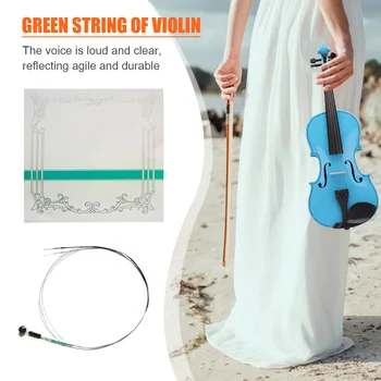 4pcs/set Chrome Steel Violin E/A/D/G Strings for 4/4 Violin Stringed Musical Instrument Parts Musical Instruments
4pcs/set Chrome Steel Violin E/A/D/G Strings for 4/4 Violin Stringed Musical Instrument Parts Musical Instruments