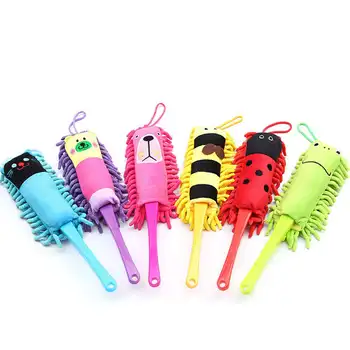 Microfiber Dust Cleaner Cartoon Animal Pattern Duster Cleaning Brush Reusable & Household Table Computer Keyboard Dusting Brush
Microfiber Dust Cleaner Cartoon Animal Pattern Duster Cleaning Brush Reusable & Household Table Computer Keyboard Dusting Brush