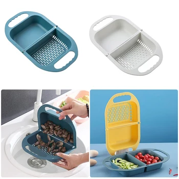 Foldable Washing Basket Strainer Collapsible Drainer With Handle Double Drain Vegetable Fruit Storage Basket For Kitchen
Foldable Washing Basket Strainer Collapsible Drainer With Handle Double Drain Vegetable Fruit Storage Basket For Kitchen