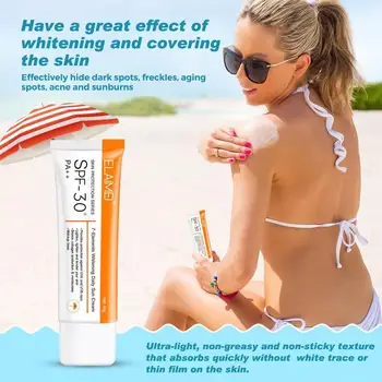 SPF-30 Sunscreen Daily Face Body Sunblock Moisturizing Skin Protection Lotion Pa++ Sunscreen 40g
SPF-30 Sunscreen Daily Face Body Sunblock Moisturizing Skin Protection Lotion Pa++ Sunscreen 40g