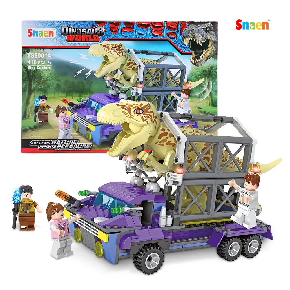 410pcs bricks Set Intelligent T-rex Building Blocks W/Toy Truck & 3 Figures Create Dinosaur World Playset Block Set
410pcs bricks Set Intelligent T-rex Building Blocks W/Toy Truck & 3 Figures Create Dinosaur World Playset Block Set