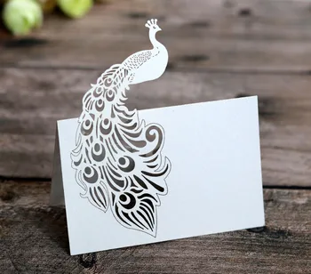100pcs Laser Peacock Name Place Cards Wedding Decoration Table Decor Table Name Message Greeting Card Baby Shower Party Supplies
100pcs Laser Peacock Name Place Cards Wedding Decoration Table Decor Table Name Message Greeting Card Baby Shower Party Supplies