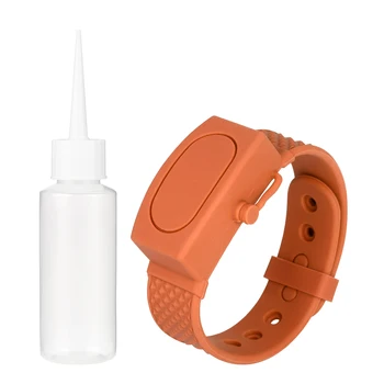 Wristband Hand Dispenser Refillable Silicone Bracelet for Hand Washing 15ml Wearable Hand Dispenser with 50ml Bottle
Wristband Hand Dispenser Refillable Silicone Bracelet for Hand Washing 15ml Wearable Hand Dispenser with 50ml Bottle