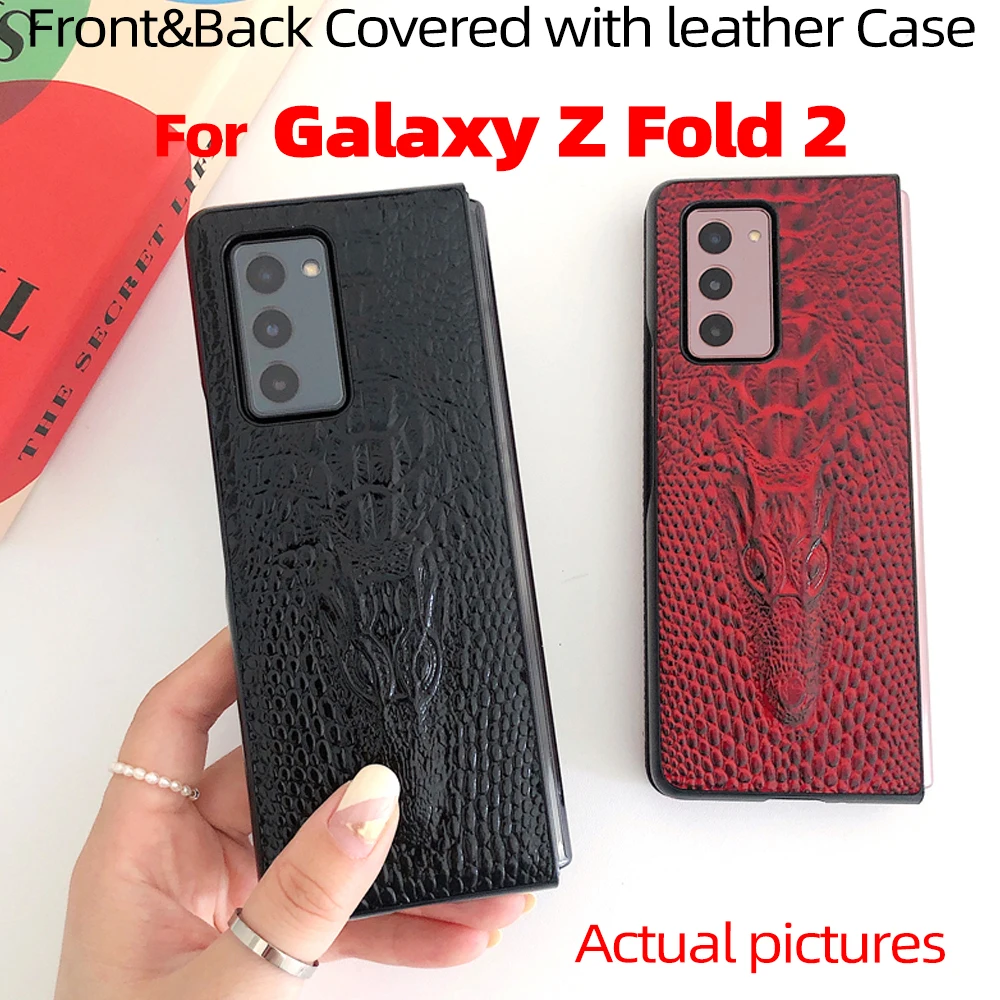 For Galaxy Z Fold 2 Case for Galaxy Z Fold2 5G front and back covered with Luxury leather Case For Galaxy Z Fold2 5G Case
For Galaxy Z Fold 2 Case for Galaxy Z Fold2 5G front and back covered with Luxury leather Case For Galaxy Z Fold2 5G Case