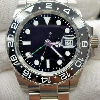 Design Brand Luxury Men's Watch Automatic Mechanical Watch GMT Stainless Steel Sapphire Waterproof Business Sterile Black 32
Design Brand Luxury Men's Watch Automatic Mechanical Watch GMT Stainless Steel Sapphire Waterproof Business Sterile Black 32