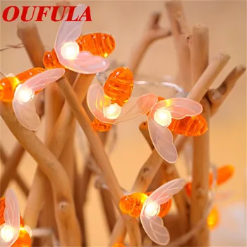 OUFULA LED Bee Light String Children's Light Christmas Garden Holiday Decoration Light
OUFULA LED Bee Light String Children's Light Christmas Garden Holiday Decoration Light