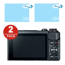2x LCD Screen Protector Protection Film for Canon Powershot G7 X G7X Mark II G5X G9X G1X III EOS R RP M5 M6 M50 M100 M3 M10 M2 M 2x LCD Screen Protector Protection Film for Canon Powershot G7 X G7X Mark II G5X G9X G1X III EOS R RP M5 M6 M50 M100 M3 M10 M2 M