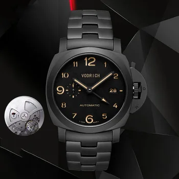 Men's mechanical watch PAM438 real ceramic case strap VSF best version Best movement GMT function waterproof AAA watch 26 Order
Men's mechanical watch PAM438 real ceramic case strap VSF best version Best movement GMT function waterproof AAA watch 26 Order