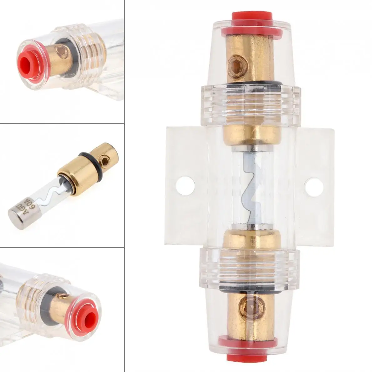 2pcs! DC 12V 60A Car Audio Refit Fuse Holder 8 Gauge Auto Vehicle Stereo Audio Circuit Breaker Inline Fuse
2pcs! DC 12V 60A Car Audio Refit Fuse Holder 8 Gauge Auto Vehicle Stereo Audio Circuit Breaker Inline Fuse