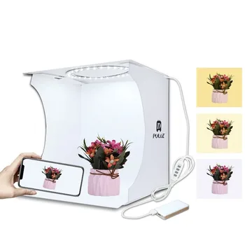 Mini Photo Studio Light Box Photo Box With Ring Light LEDs 6 Color Backgrounds For Mini Products Photography Lighting Tent
Mini Photo Studio Light Box Photo Box With Ring Light LEDs 6 Color Backgrounds For Mini Products Photography Lighting Tent