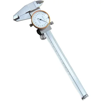 SHGO HOT-0-150mm Calipers High Precision Table Vernier Caliper with Watch Double-Way Shock-Proof Measuring Gauging Tools
SHGO HOT-0-150mm Calipers High Precision Table Vernier Caliper with Watch Double-Way Shock-Proof Measuring Gauging Tools