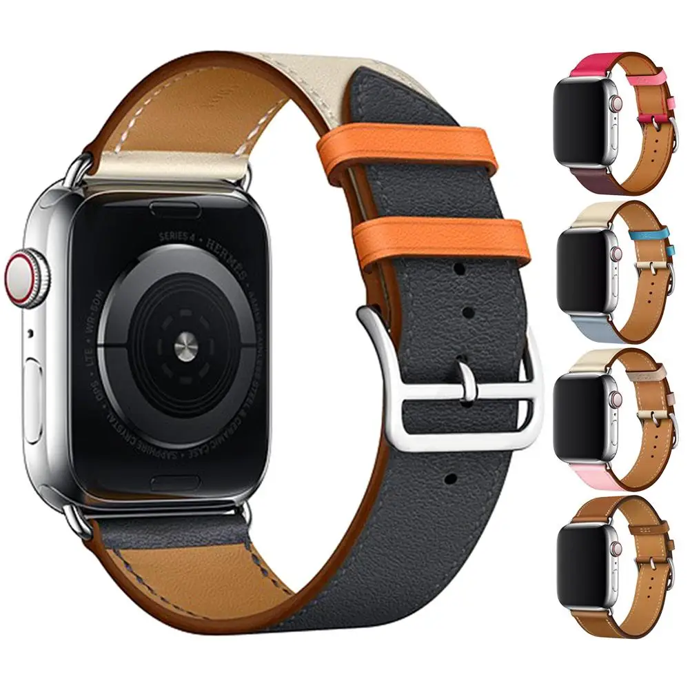 New Arrival Adjustable Genuine Leather Watchband Wrist Strap Belt Loop for Apple iWatch 2/3
New Arrival Adjustable Genuine Leather Watchband Wrist Strap Belt Loop for Apple iWatch 2/3