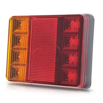 8 LED DC12V Waterproof Taillights Rear Tail Light For Trailer Truck Boat
8 LED DC12V Waterproof Taillights Rear Tail Light For Trailer Truck Boat