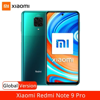 Global Version Xiaomi Redmi Note 9 Pro 6GB RAM 64GB 128GB ROM Mobile Phone Snapdragon 720G 64MP Quad Camera 6.67" 5020mAh NFC
Global Version Xiaomi Redmi Note 9 Pro 6GB RAM 64GB 128GB ROM Mobile Phone Snapdragon 720G 64MP Quad Camera 6.67" 5020mAh NFC