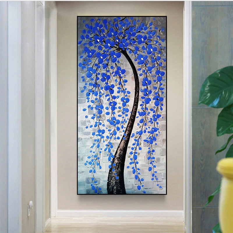 Modern Oil Painting Printed on Canvas Wealth Tree Flower Plant Art Posters Prints Wall Picture Canvas Painting for Living Room 
Modern Oil Painting Printed on Canvas Wealth Tree Flower Plant Art Posters Prints Wall Picture Canvas Painting for Living Room