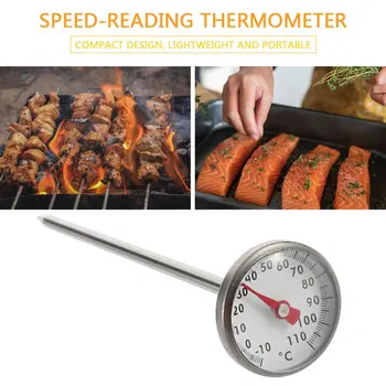 1pc Stainless Steel -10~110 Celsius Degree Kitchen Cooking Quick Response Instant Read Craft Thermometer Meter Measurement Tools
1pc Stainless Steel -10~110 Celsius Degree Kitchen Cooking Quick Response Instant Read Craft Thermometer Meter Measurement Tools