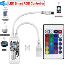 Magic Home Bluetooth Wifi RGB RGBW RGBWC LED Strip Controller Smartphone APP Control RF / IR Remote Alexa Google Voice Control
Magic Home Bluetooth Wifi RGB RGBW RGBWC LED Strip Controller Smartphone APP Control RF / IR Remote Alexa Google Voice Control