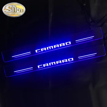 2PCS Waterproof Acrylic Moving LED Welcome Pedal Car Scuff Plate Pedal Door Sill Pathway Light For Chevrolet Camaro 2016 - 2020
2PCS Waterproof Acrylic Moving LED Welcome Pedal Car Scuff Plate Pedal Door Sill Pathway Light For Chevrolet Camaro 2016 - 2020