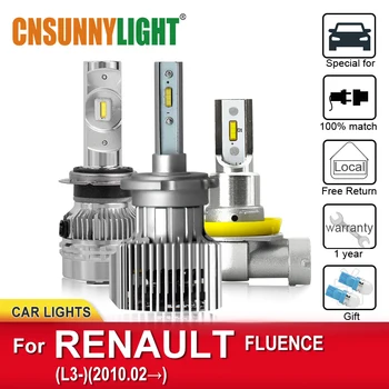 CNSUNNYLIGHT Bright Auto LED Headlight Bulbs For RENAULT FLUENCE L3 From 2010 Foglamp Bulbs No Flicker Headlamp Car Accessories
CNSUNNYLIGHT Bright Auto LED Headlight Bulbs For RENAULT FLUENCE L3 From 2010 Foglamp Bulbs No Flicker Headlamp Car Accessories