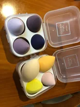 Almohadillas De maquillaje para mujer, Accesorios De belleza femeninos, 4 unidades