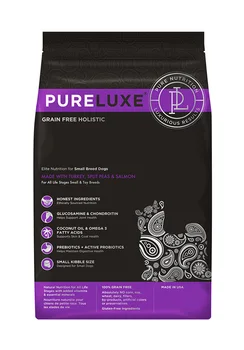 PURELUXE PURELUXE elite catering bezzern for adult dogs of small breeds of turkey, peas and salmon
PURELUXE PURELUXE elite catering bezzern for adult dogs of small breeds of turkey, peas and salmon