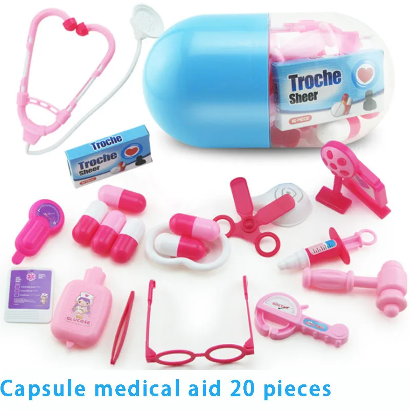 Capsule Medical Equipment Children Pretending To Play Doctor Toy Role Playing Family Interactive Children's Educational Toys
Capsule Medical Equipment Children Pretending To Play Doctor Toy Role Playing Family Interactive Children's Educational Toys