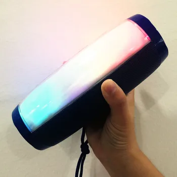 Wireless Bluetooth Speaker LED Flashing Portable Outdoor Column Super Bass Subwoffer Sound Box with Mic Support TF FM USB
Wireless Bluetooth Speaker LED Flashing Portable Outdoor Column Super Bass Subwoffer Sound Box with Mic Support TF FM USB