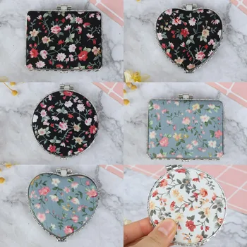 1pc Mini Makeup Compact Pocket Floral Mirror Portable Two-side Folding Make Up Mirror Women Vintage Cosmetic Mirrors For Gift
1pc Mini Makeup Compact Pocket Floral Mirror Portable Two-side Folding Make Up Mirror Women Vintage Cosmetic Mirrors For Gift