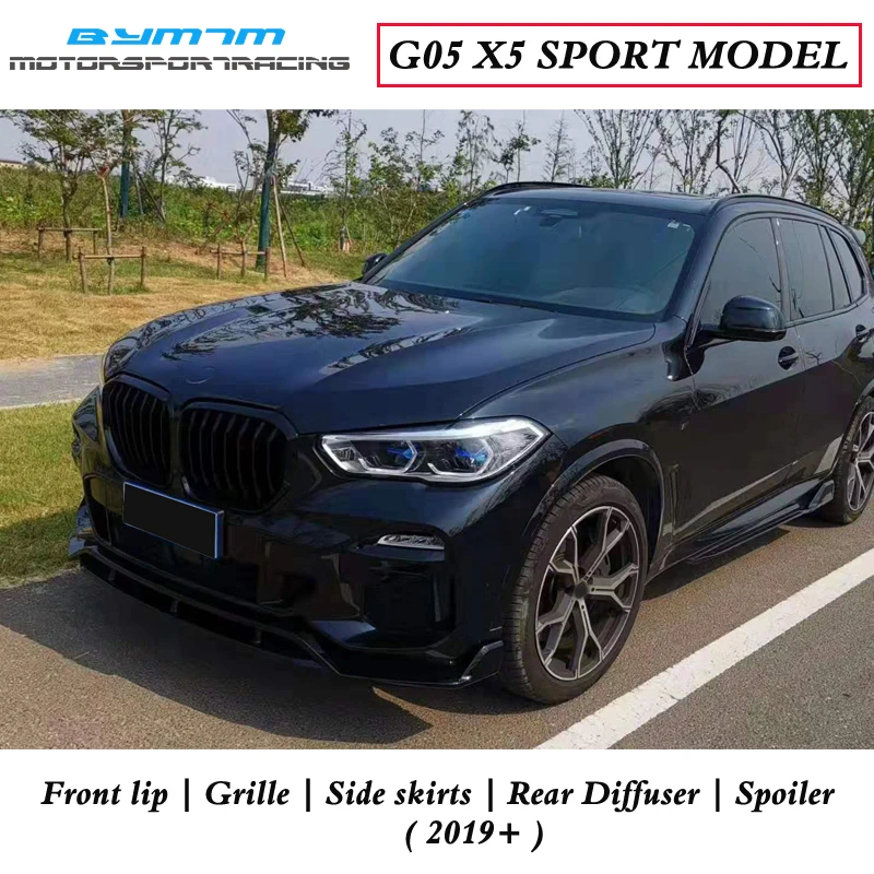 PP Material Bumper Front lip Rear Diffuser Side skirts Spoiler For BMW X5 G05 2019+
PP Material Bumper Front lip Rear Diffuser Side skirts Spoiler For BMW X5 G05 2019+