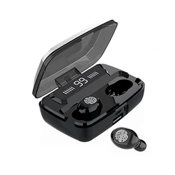 F9 Wireless Headphones TWS Bluetooth 5.0IPX7 Waterproof Earphones Contact Headphones for Sports and Games(Black)
F9 Wireless Headphones TWS Bluetooth 5.0IPX7 Waterproof Earphones Contact Headphones for Sports and Games(Black)