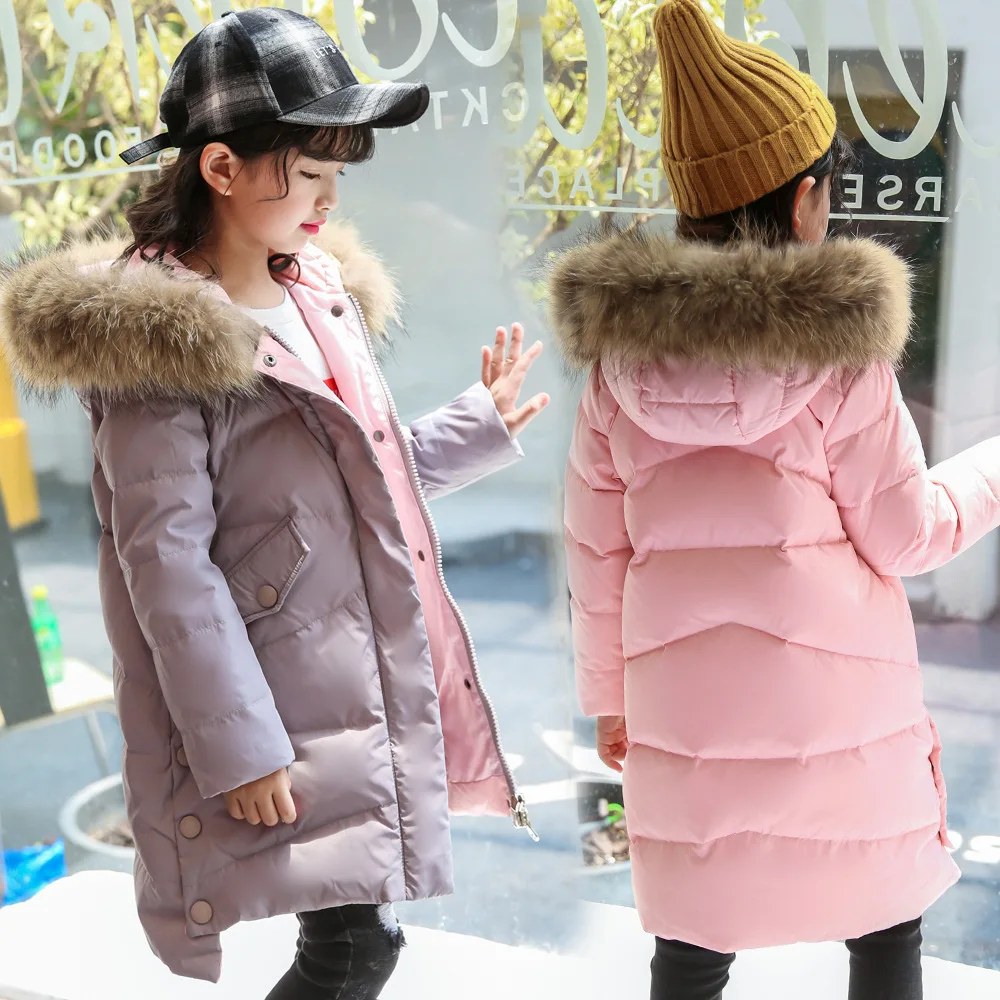 Russian winter Children Down Jackets/parkas casual long boys girls down coats fur collar kids girls windpfoof outwear 5-16Years 
Russian winter Children Down Jackets/parkas casual long boys girls down coats fur collar kids girls windpfoof outwear 5-16Years
