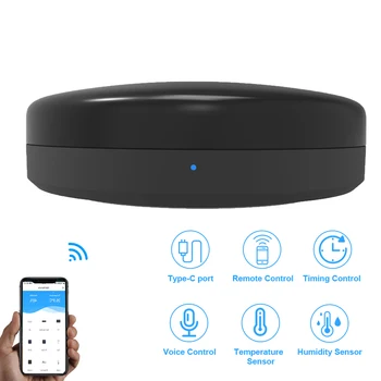 Smart universal infrared remote control wifi remote smart infrared remote control Tuya Google Assistant Alexa WiFi home
Smart universal infrared remote control wifi remote smart infrared remote control Tuya Google Assistant Alexa WiFi home