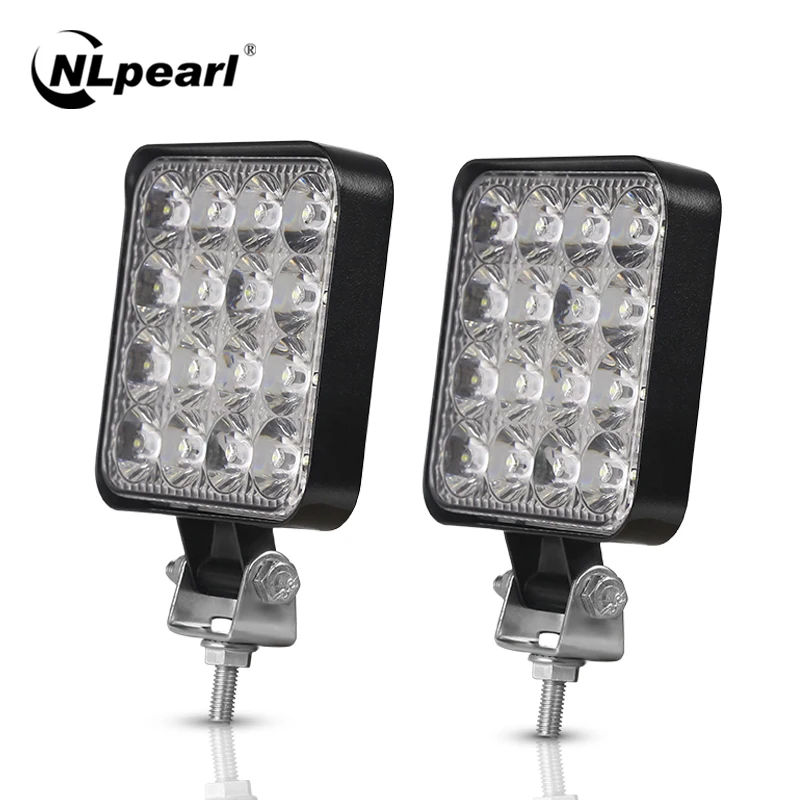Nlpearl 2x 3inch Car Light Assembly 27W 48W Led Fog Lights for Motorcycles Mini LED Work Light Bar For Offroad UTV Tractor 12V
Nlpearl 2x 3inch Car Light Assembly 27W 48W Led Fog Lights for Motorcycles Mini LED Work Light Bar For Offroad UTV Tractor 12V