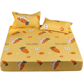 Yvonicky Cartoon Waterproof Bed Mattress Cover Cheap Mattress Protector Pad Fitted Sheet Separated Water Bed Linens with Elastic
Yvonicky Cartoon Waterproof Bed Mattress Cover Cheap Mattress Protector Pad Fitted Sheet Separated Water Bed Linens with Elastic