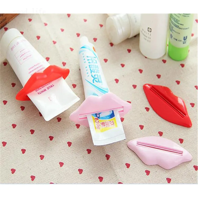 2 Pcs setToothpaste Dispenser Bathroom Lip Kiss Easy Press Tube Dispenser Toothpaste Squeezer Reusable Gadget Color Randomly
2 Pcs setToothpaste Dispenser Bathroom Lip Kiss Easy Press Tube Dispenser Toothpaste Squeezer Reusable Gadget Color Randomly