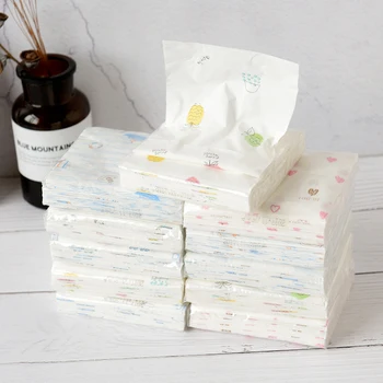 High Quality 60 sheets/pack Disposable Facial Paper Tissues Thickened Cute Colorful Cartoon Printing Napkins Random Colors
High Quality 60 sheets/pack Disposable Facial Paper Tissues Thickened Cute Colorful Cartoon Printing Napkins Random Colors