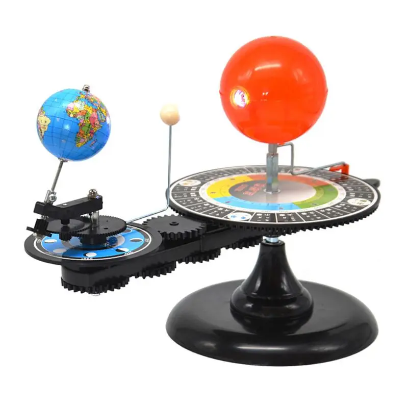 Solar System 3 Globes Sun Earth Moon Orbital Planetarium Model Astronomy Demo Student Kids Education Teaching Tool Toys
Solar System 3 Globes Sun Earth Moon Orbital Planetarium Model Astronomy Demo Student Kids Education Teaching Tool Toys