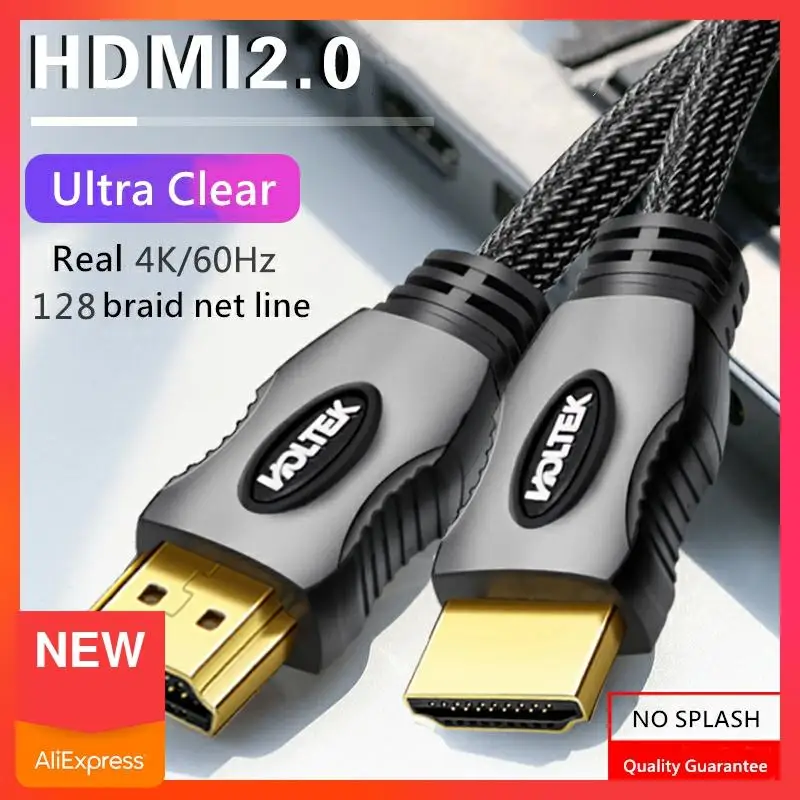 HDMI Cable 2.0 4k 1 2m 3m HDMI splitter switch for Apple Xiaomi TV Box HD 3D Xbox Laptop projector video audio PS3 PS4 PS5 Cable
HDMI Cable 2.0 4k 1 2m 3m HDMI splitter switch for Apple Xiaomi TV Box HD 3D Xbox Laptop projector video audio PS3 PS4 PS5 Cable