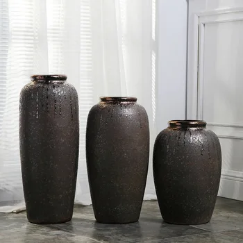 Jingdezhen Ceramic Floor Vase Crafts Ceramic Vases Three Sets of Creative Combination Vase Ornaments 
Jingdezhen Ceramic Floor Vase Crafts Ceramic Vases Three Sets of Creative Combination Vase Ornaments