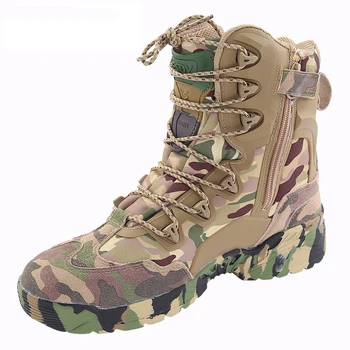 

Men Military Boots Camouflage Tactical Combat Boots Asker Bot Men Kamuflaj Bot Army Shoes Men Climbing Shoes Botas Hombre