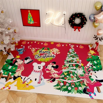 Merry Christmas Rug Carpet Mickey Playmat Bedroom Kids Play Mat Santa Tree Gifts Area Rugs Bedside Carpets for Living Room
Merry Christmas Rug Carpet Mickey Playmat Bedroom Kids Play Mat Santa Tree Gifts Area Rugs Bedside Carpets for Living Room