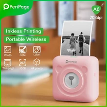 Pocket Printer Mobile-Phone Android-Ios Bluetooth Peripage A6 Mini New for Gift Kids Pocket Printer Mobile-Phone Android-Ios Bluetooth Peripage A6 Mini New for Gift Kids