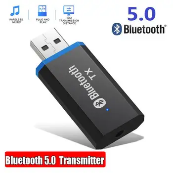 Bluetooth 5.0 Audio Receiver Transmitter Mini Stereo Bluetooth AUX RCA USB 3.5mm Jack For TV PC Car Kit Wireless Adapter 
Bluetooth 5.0 Audio Receiver Transmitter Mini Stereo Bluetooth AUX RCA USB 3.5mm Jack For TV PC Car Kit Wireless Adapter