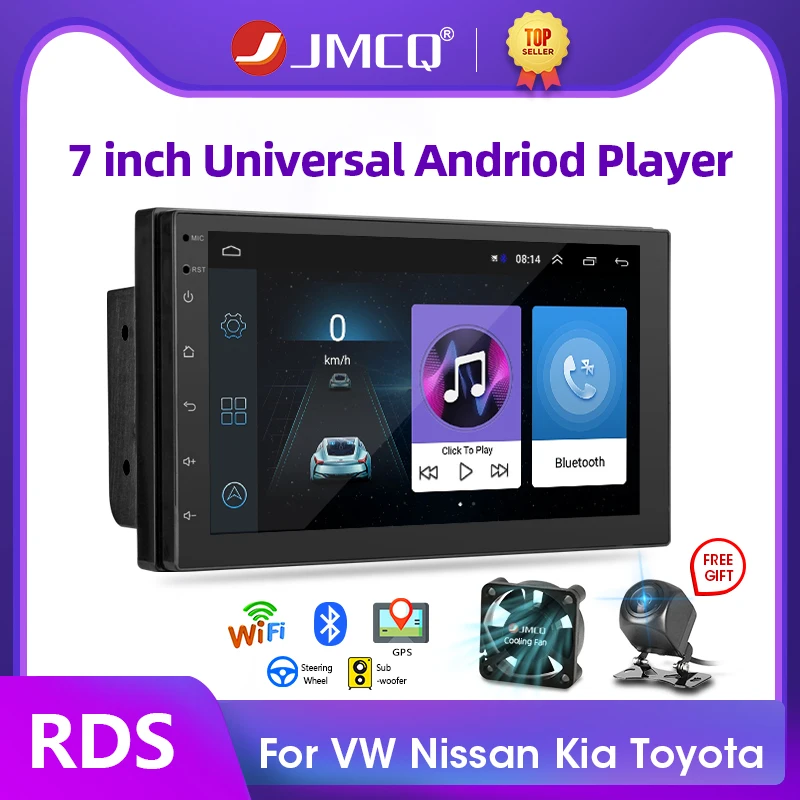 2 Din Android 7" Car Radio Multimedia Video Player Universal Auto Stereo Navigation GPS for Volkswagen Nissan Hyundai Kia Toyota
2 Din Android 7" Car Radio Multimedia Video Player Universal Auto Stereo Navigation GPS for Volkswagen Nissan Hyundai Kia Toyota